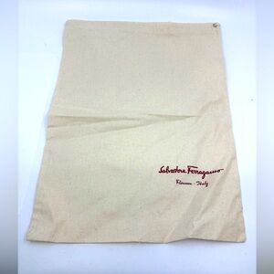 Salvatore Ferragamo canvas dust bag